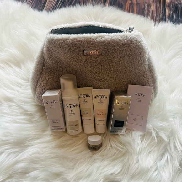 Dr Barbara Strum 6pc Winter Skin Care Gift Set $625 Serum Cleaner Mask Cream Lip - Picture 5 of 9